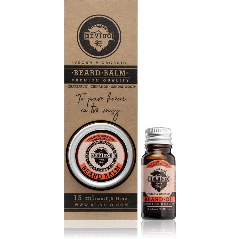 

Beviro Grapefruit, Cinnamon, Sandal Wood набір I. для чоловіків
