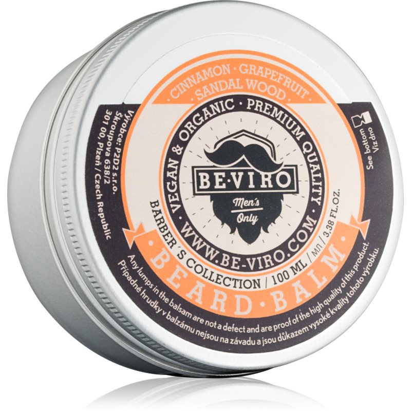 

Beviro Men's Only Grapefruit, Cinnamon, Sandal Wood бальзам для вусів