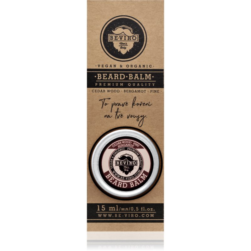 

Beviro Men's Only Cedar Wood, Pine, Bergamot бальзам для вусів