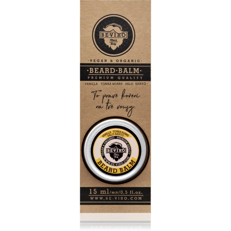 

Beviro Men's Only Vanilla, Tonka Beans, Palo Santo бальзам для вусів