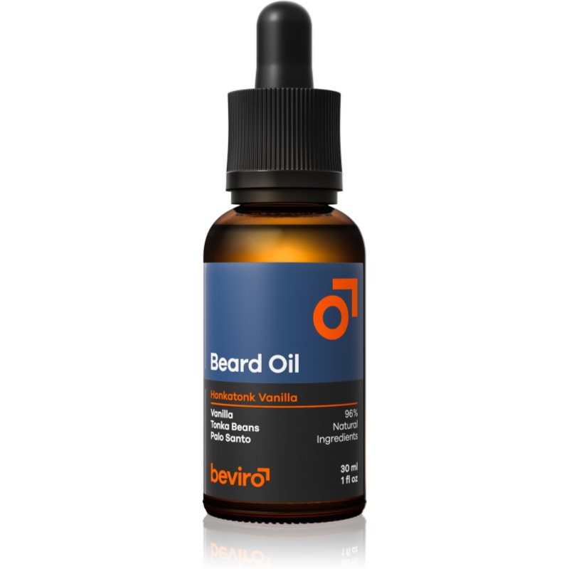 Beviro Honkatonk Vanilla Beard Oil olje za brado 30 ml