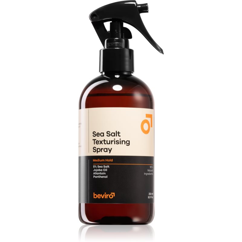 Beviro Sea Salt Texturising Spray salziges Spray mittlere Fixierung 250 ml