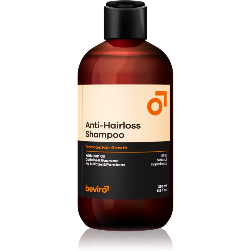 Beviro Anti-Hairloss Shampoo šampūnas vyrų plaukų slinkimui mažinti 250 ml