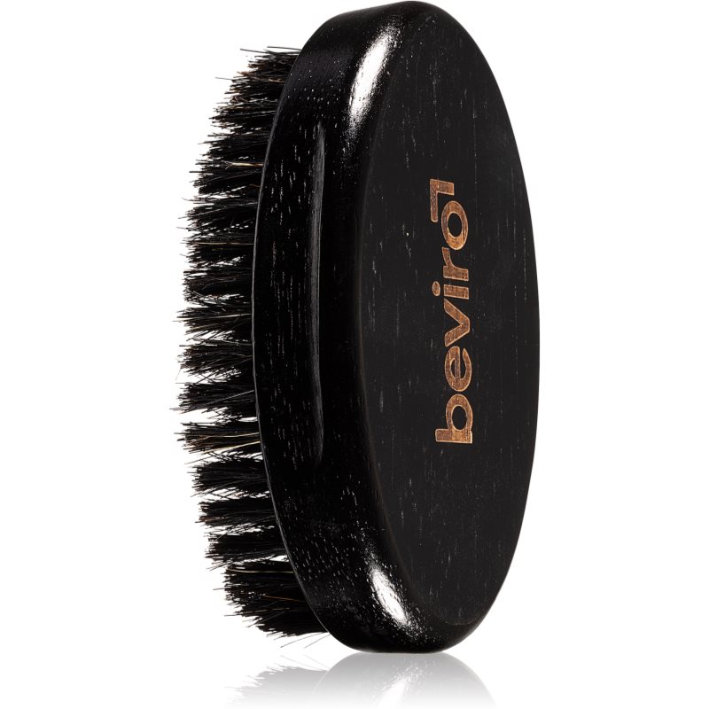 Beviro Wood Beard Brush гребінець для вусів (щіточка з щетини кабана)