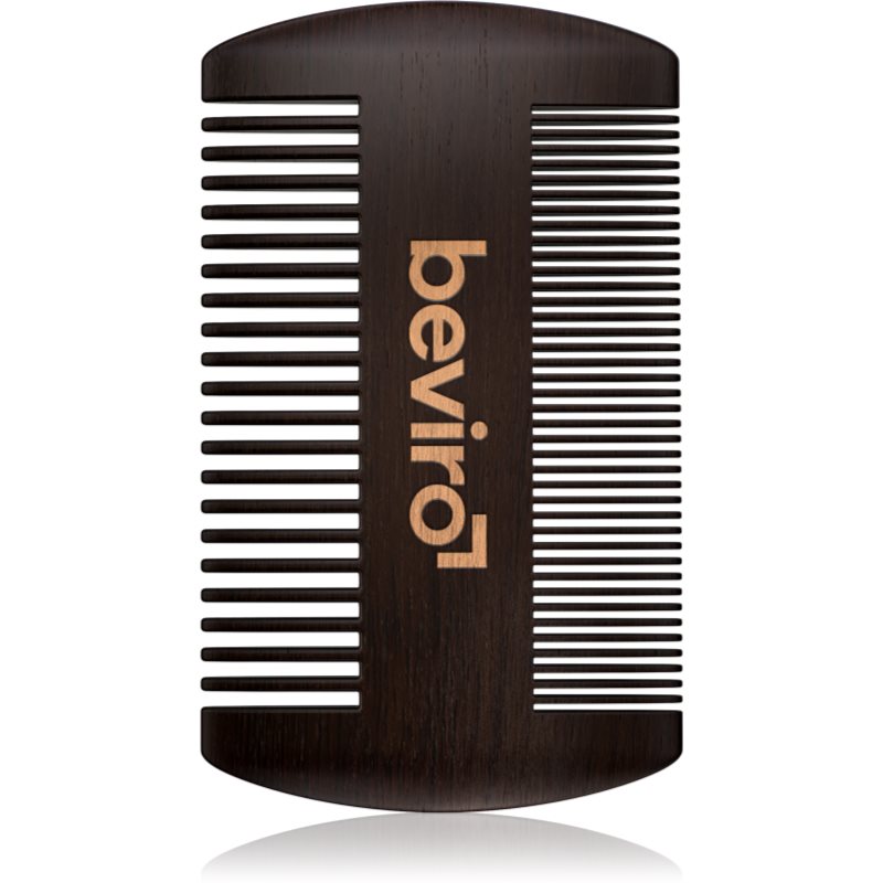 Beviro Pear Wood Beard Comb szakáll fésű