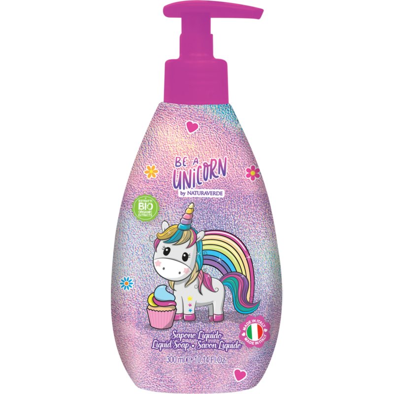 Be A Unicorn Naturaverde Liquid Soap рідке мило для рук для дітей 300 мл