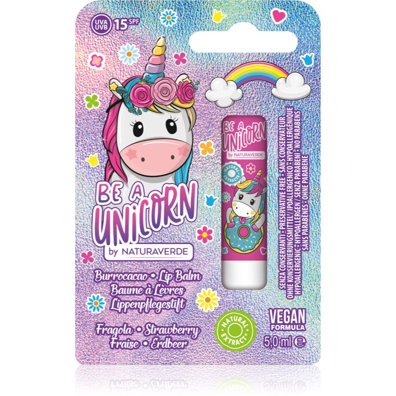 Be a Unicorn Naturaverde Lip Balm Lippenbalsam für Kinder 1 St.