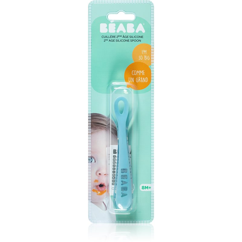 Beaba Silicone Spoon 8 Months+ ложка Windy Blue 1 кс