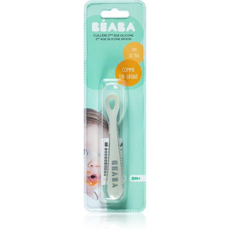 Beaba Beaba Silicone Spoon 8 months+ κουταλάκι Light Mist 1 τμχ