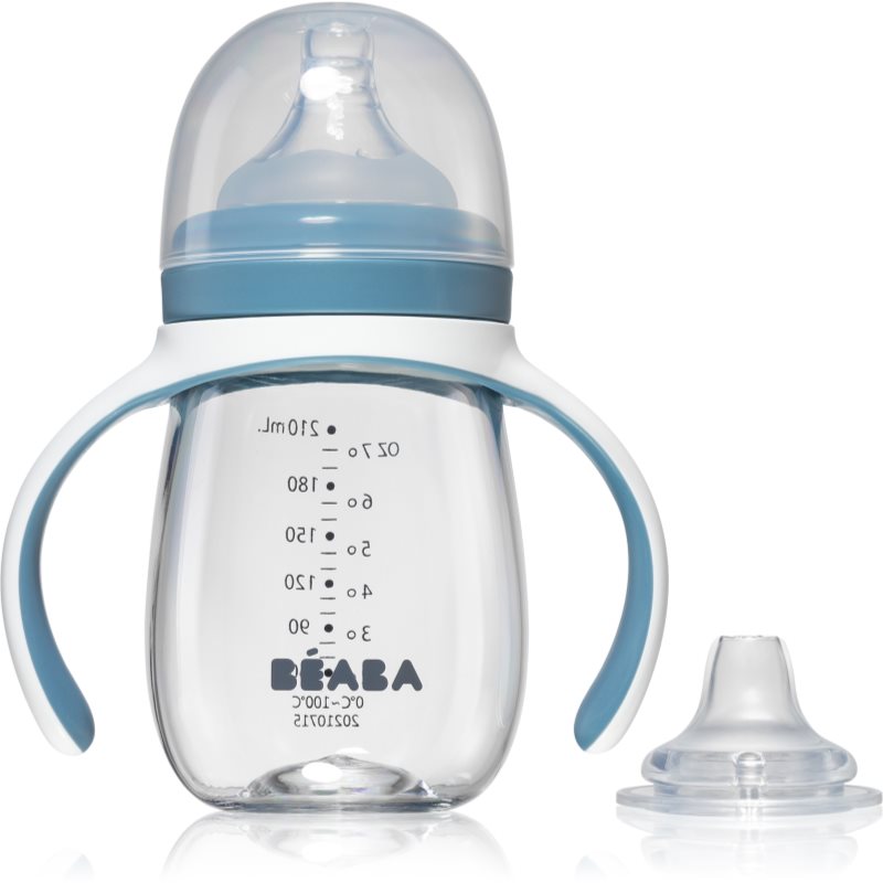 Beaba Learning Cup дитяча пляшечка 2 в 1 210 мл