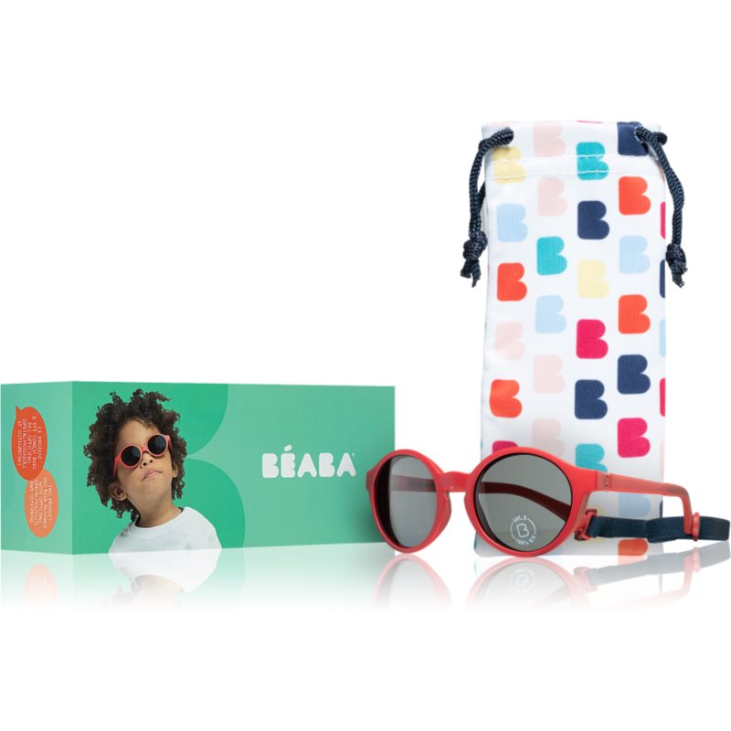 Beaba Sunglasses 2-4 years napszemüveg gyermekeknek Poppy Red 1 db