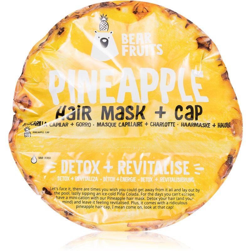 E-shop Bear Fruits Pineapple revitalizační maska na vlasy