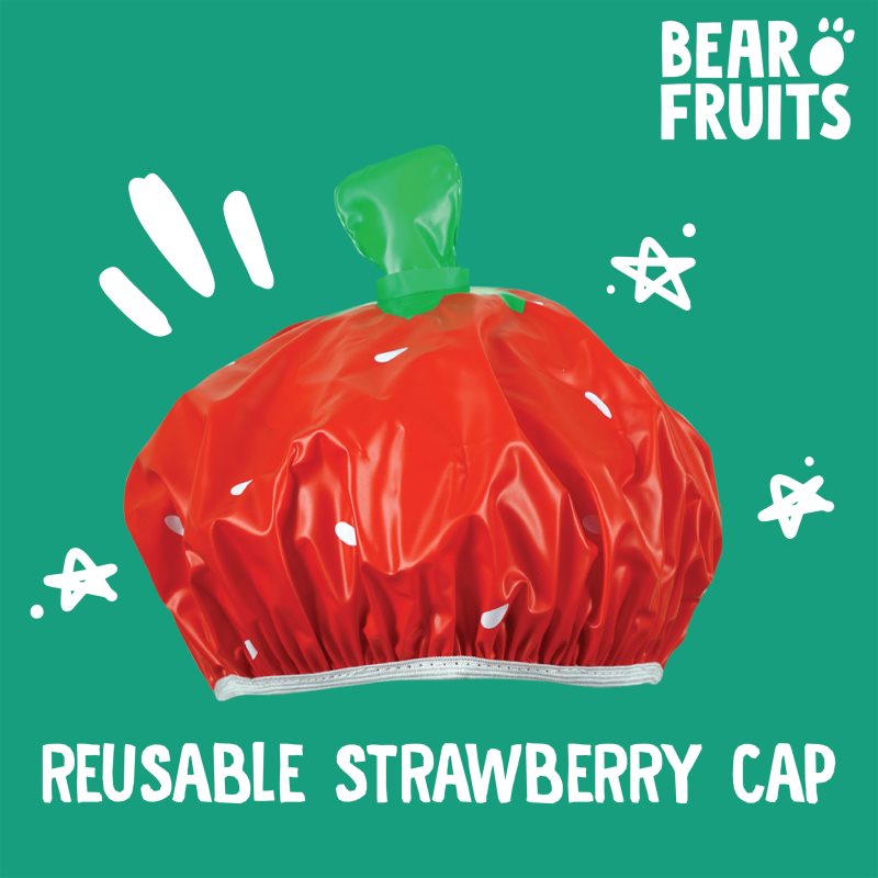 Bear Fruits Strawberry маска для волосся для блиску та шовковистості волосся