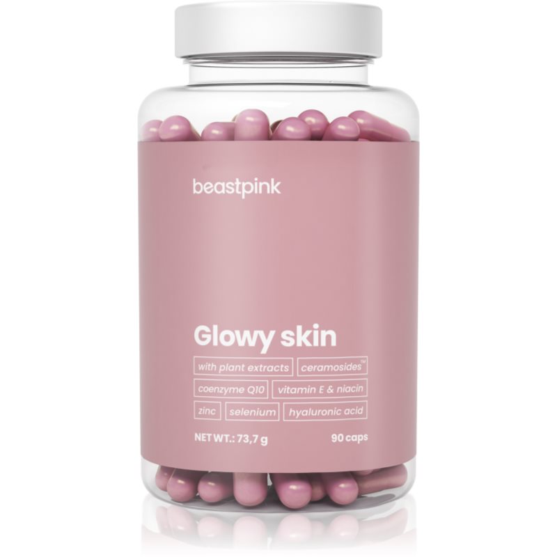 BeastPink Glowy Skin kapsle pro zářivý vzhled pleti 90 cps