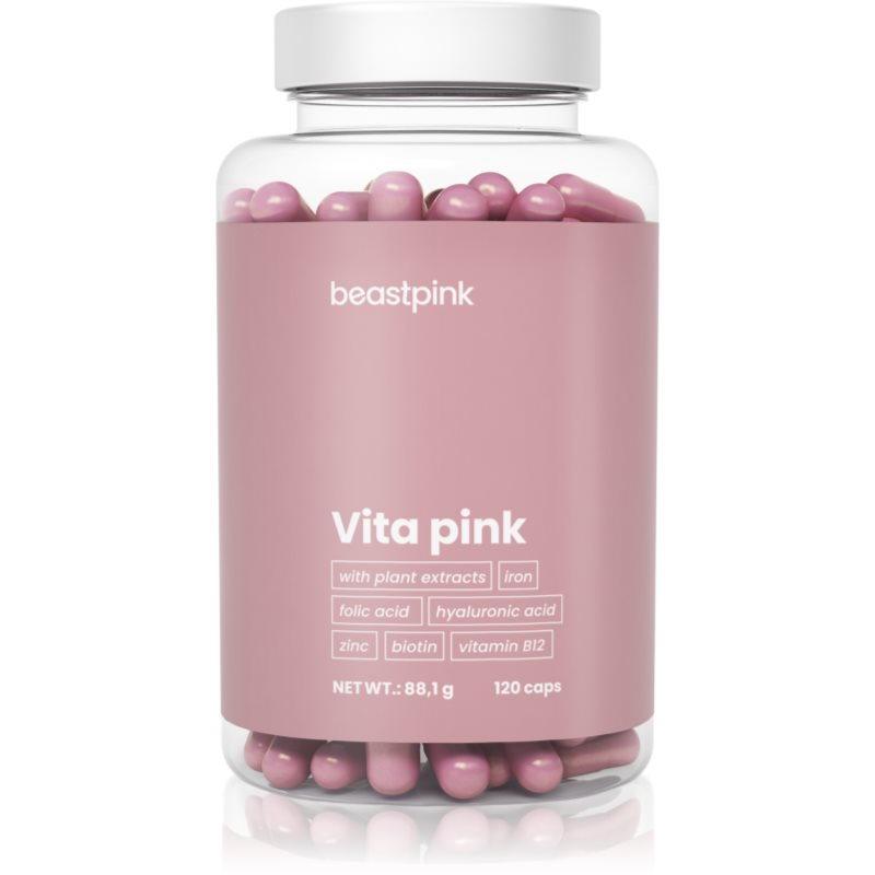BeastPink Vita Pink kapsle s multivitamínovým komplexem pro ženy 120 cps