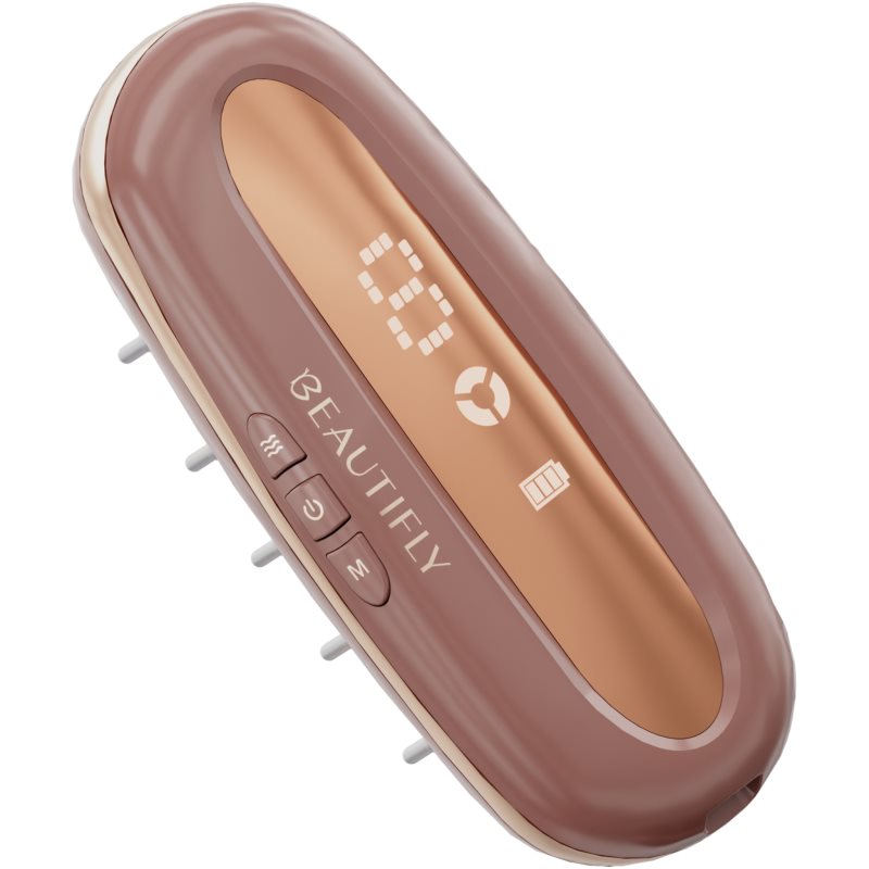 Beautifly LaserBoost Pro masážní přístroj pro stimulaci růstu vlasů s LED podsvícením Rose Gold 1 ks (obrázek 4)
