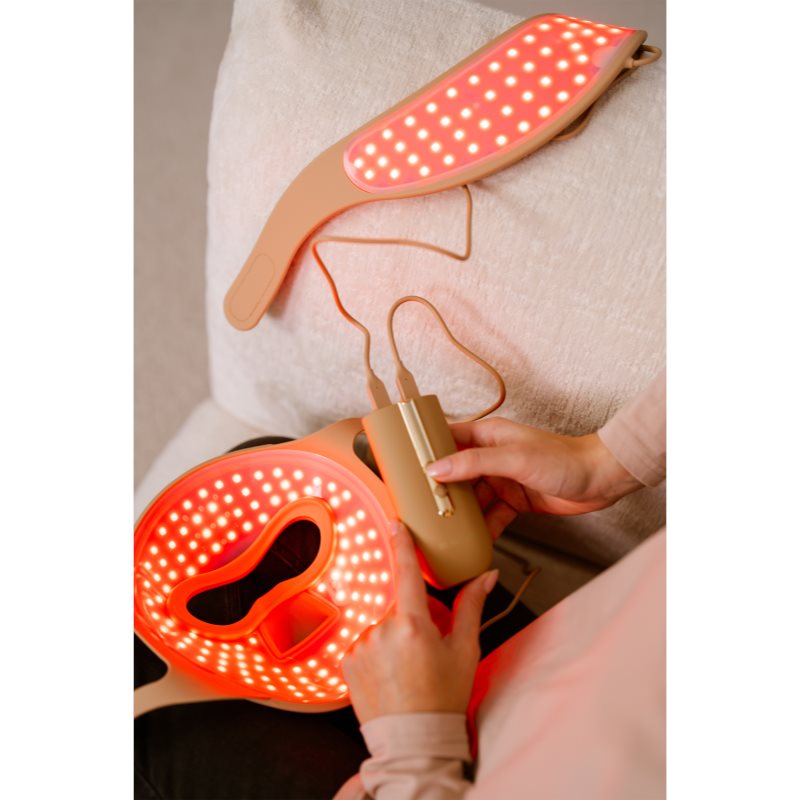Beautifly Aura NovaSkin Pro ošetrujúca LED maska na tvár a krk 1 ks (obrázok 7)