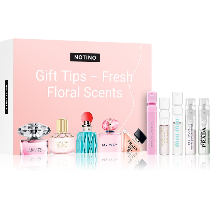 Beauty Discovery Box Notino Gift Tips: Fresh Floral Scents szett hölgyeknek