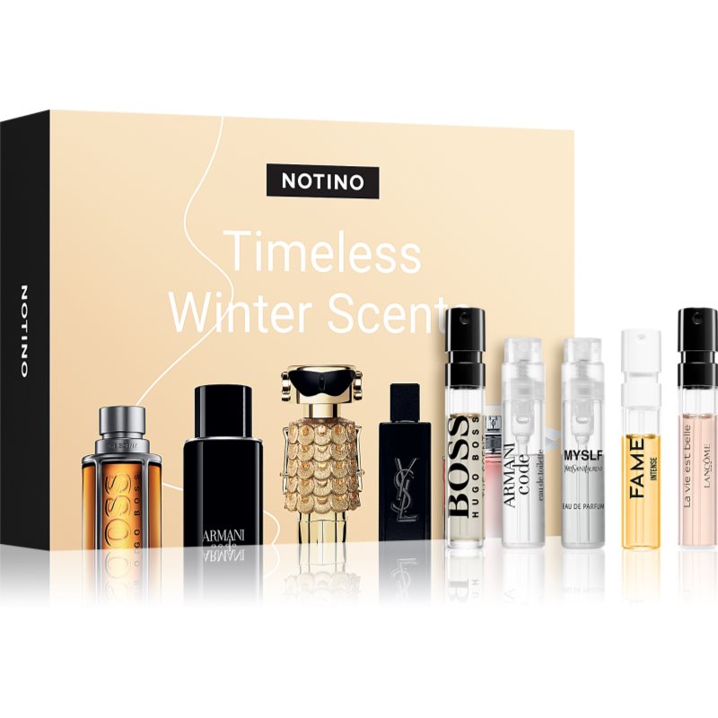 Beauty Discovery Box Notino Timeless Winter Scents set unisex