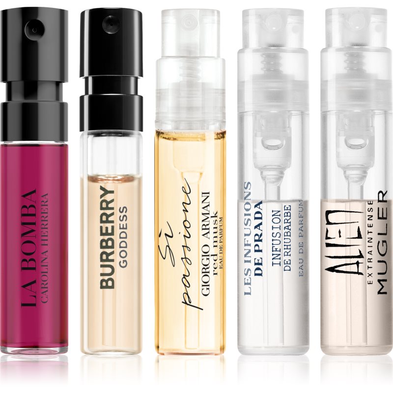 Thumbnail - Beauty Discovery Box Notino Top-Tier Aroma Kit CAROLINA HERRERA La Bomba, Burberry Goddess, Prada Les Infusions: Infusio...