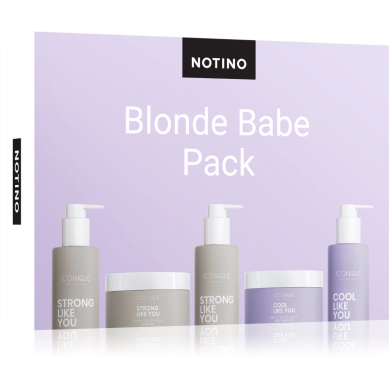 Beauty Discovery Box Notino Blonde Babe Pack sada pro ženy