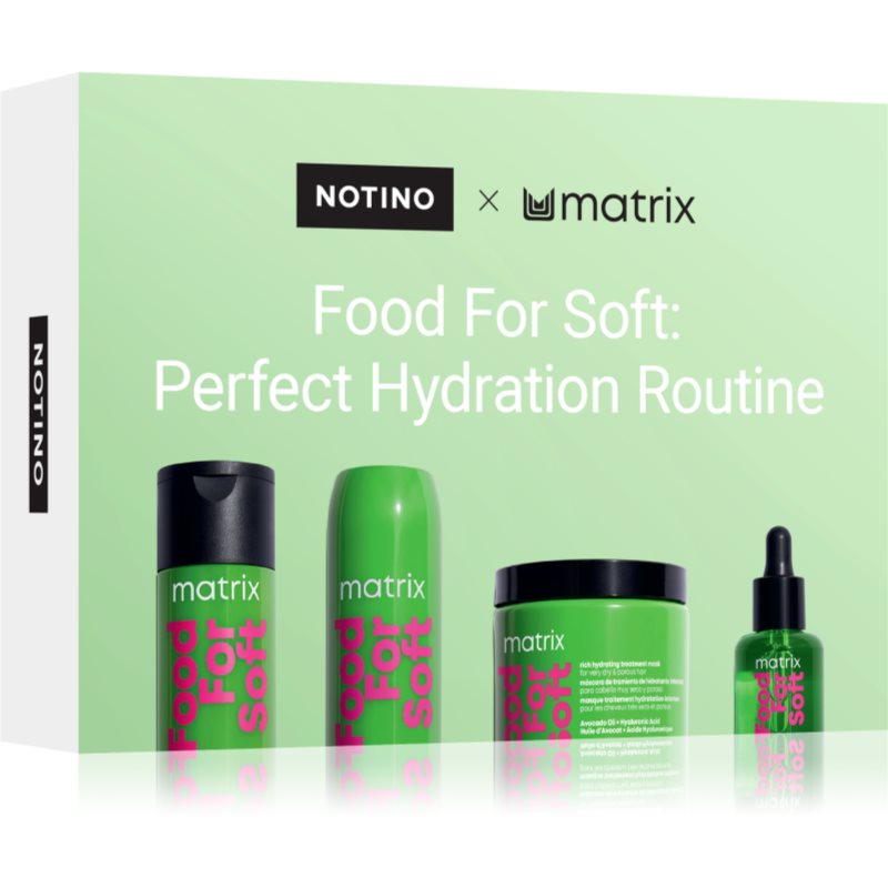 Beauty Discovery Box Notino × Matrix –⁠⁠⁠⁠⁠⁠ Food for Soft: Perfect Hydration Routine комплект за жени