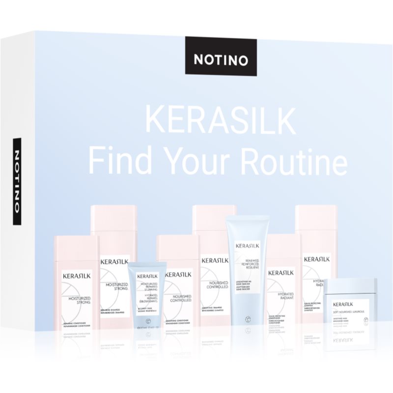 Beauty Discovery Box Notino KERASILK Find Your Routine комплект за жени