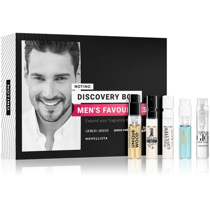 

Beauty Discovery Box Notino Men's Favourites набір для чоловіків