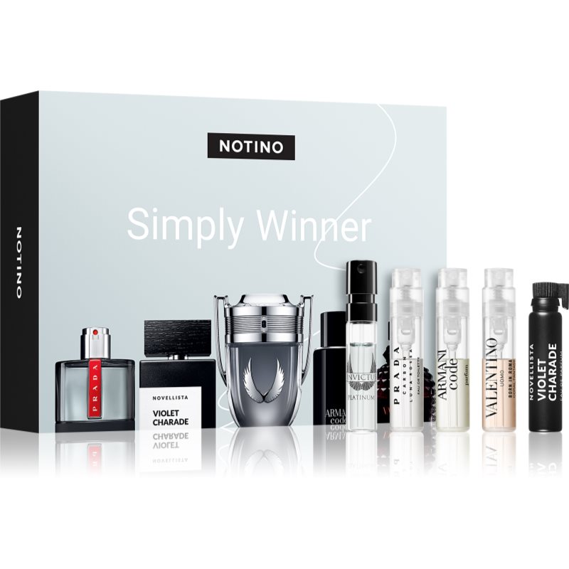 

Beauty Discovery Box Notino Simply Winner набір для чоловіків