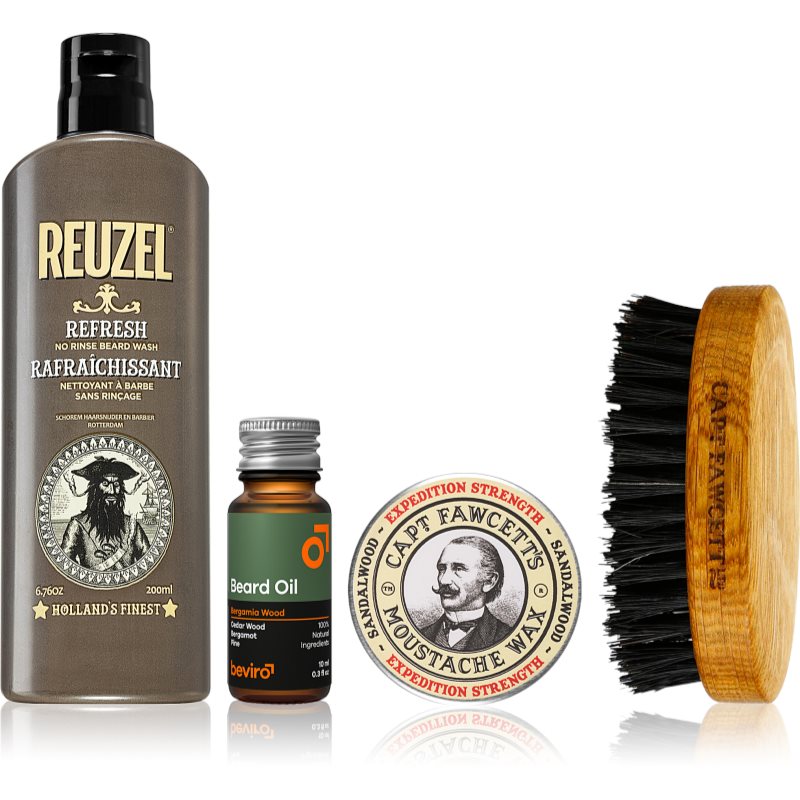 Reuzel Gift Set For Men - Beard Care Gift Set For Men