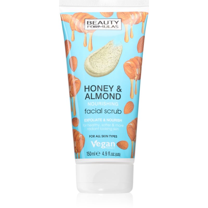 Beauty Formulas Honey & Almond exfoliante facial 150 ml