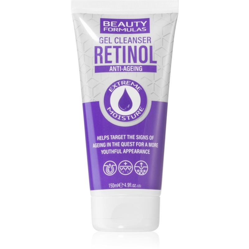 Beauty Formulas Retinol Глибоко очищуючий гель проти зморшок 150 мл