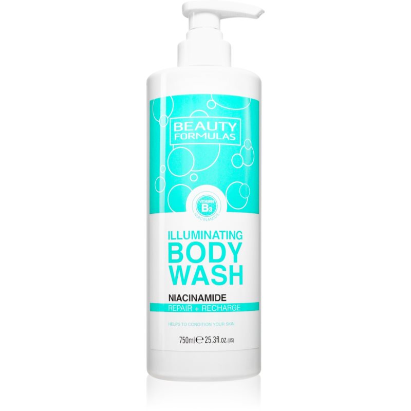 Beauty Formulas Niacinamide gel za prhanje 750 ml
