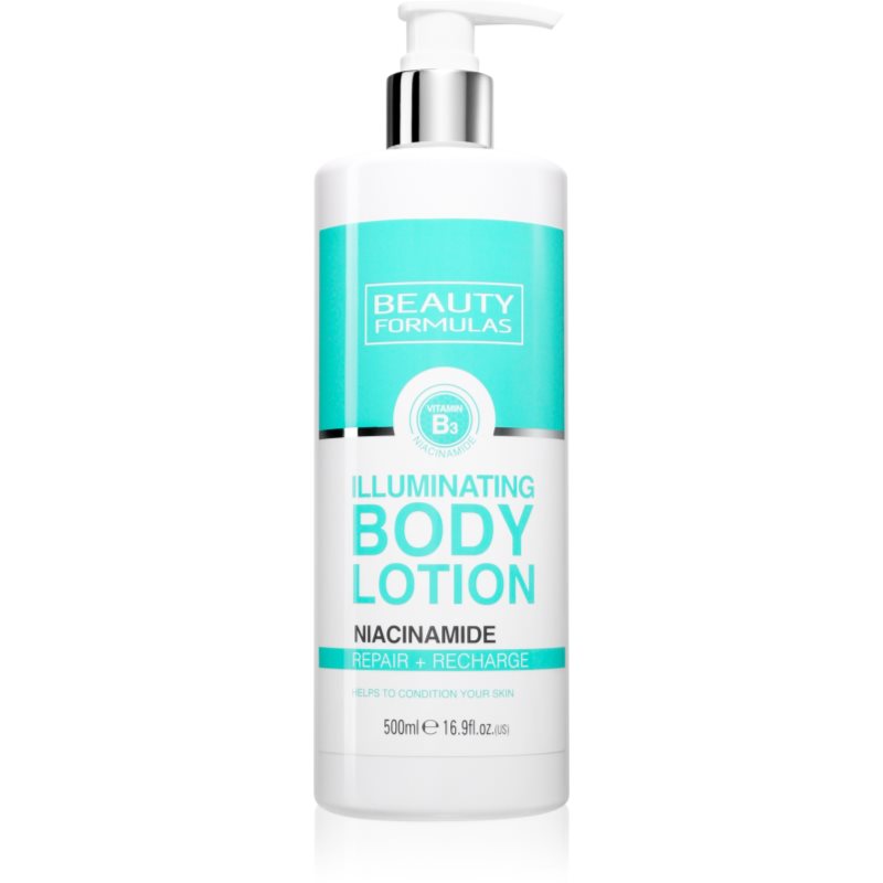 Beauty Formulas Niacinamide telový krém 500 ml