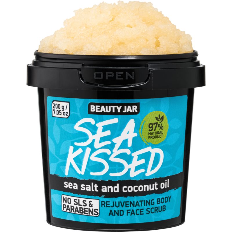 Beauty Jar Sea Kissed пілінг для шкіри обличчя та тіла з морською сіллю 200 гр