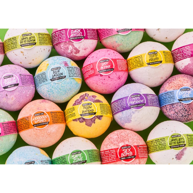 Beauty Jar Flower Power Boule De Bain Effervescente Arôme Rose 150 G