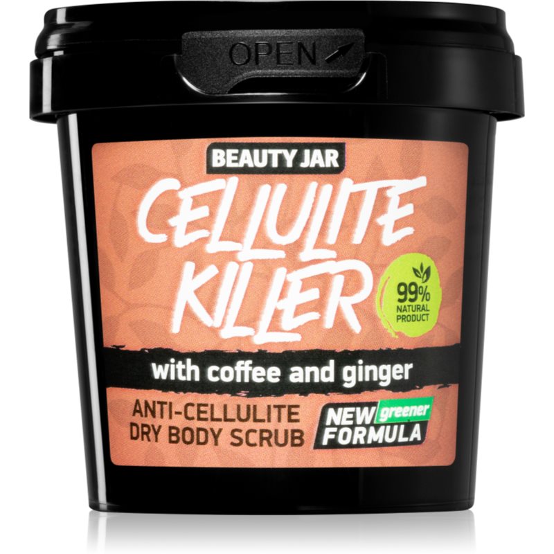 Beauty Jar Cellulite Killer Kroppsskrubb mot celluliter Med havssalt 150 g female