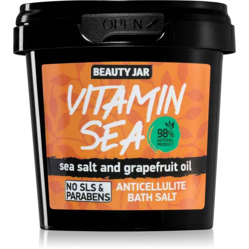 Beauty Jar Vitamin Sea сіль для ванни проти розтяжок та целюліту 150 гр
