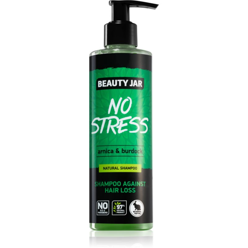 Beauty Jar No Stress krepilni šampon proti izpadanju las 250 ml
