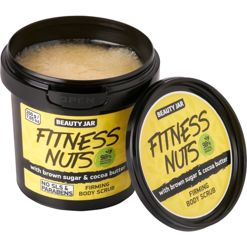 Beauty Jar Fitness Nuts цукровий пілінг для тіла 200 гр