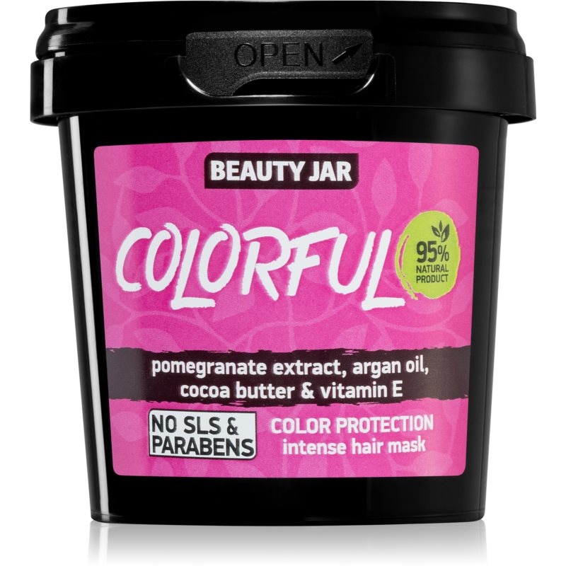 Beauty Jar Colorful ápoló maszk festett hajra 150 g