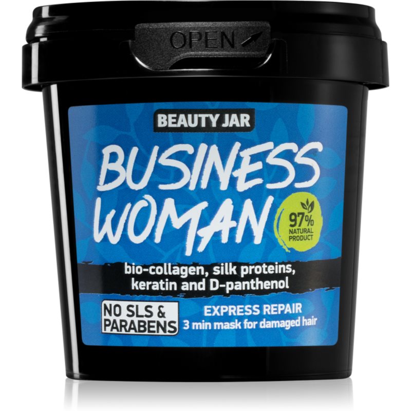 Beauty Jar Business Woman mélyen tápláló maszk a károsult hajra 150 g