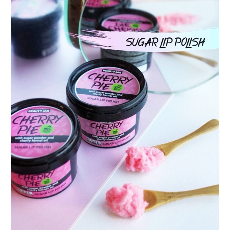 Beauty Jar Cherry Pie Sugar Scrub For Lips 120 G