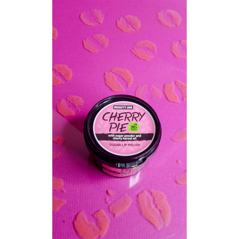 Beauty Jar Cherry Pie Gommage Au Sucre Lèvres 120 G