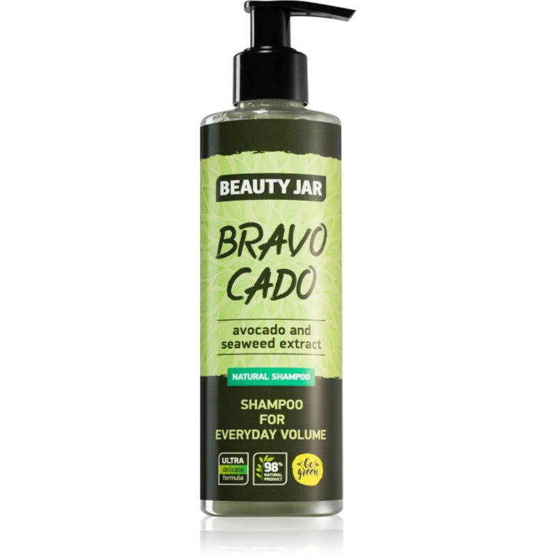Beauty Jar Bravocado čistilni šampon za volumen 250 ml