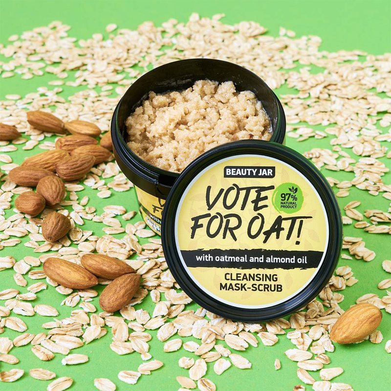 Beauty Jar Vote For Oat! пілінг та маска 2 в 1 120 гр