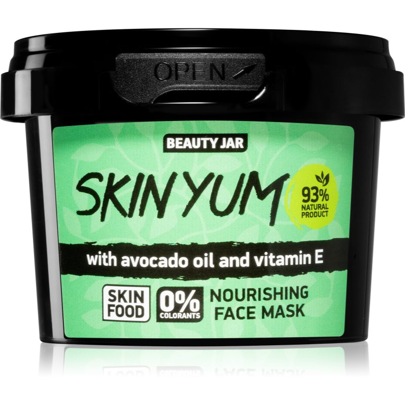 Beauty Jar Skin Yum hidratáló és tápláló arcpakolás 100 g