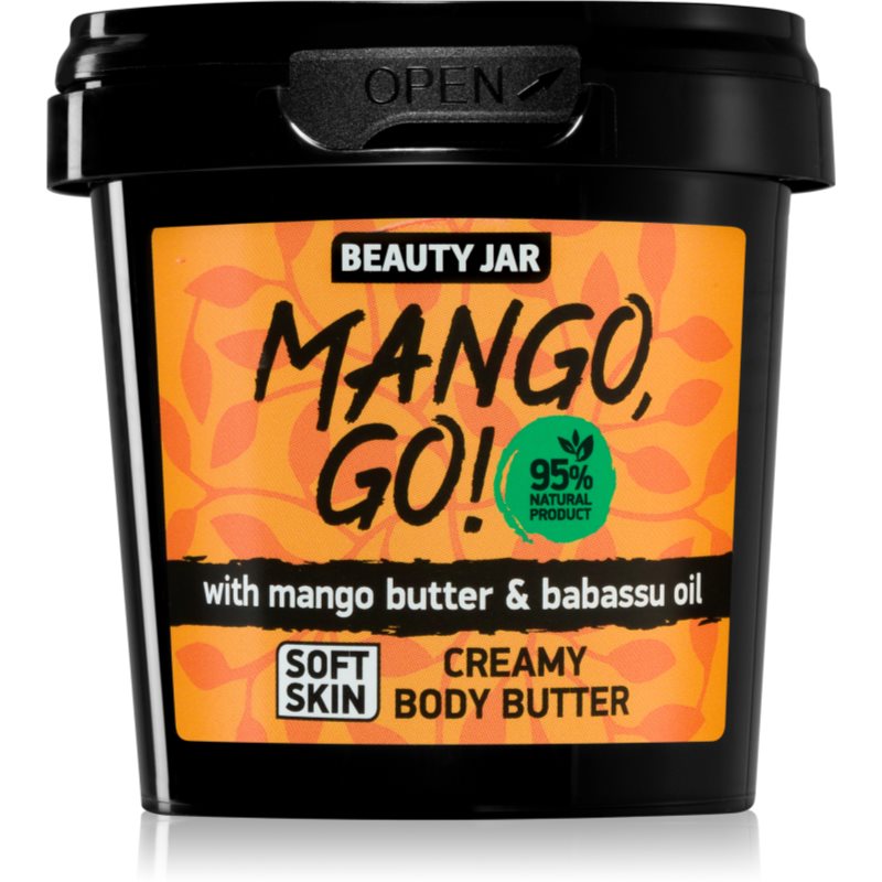 Beauty Jar Mango, Go! Mélyen tápláló vaj testre 135 g