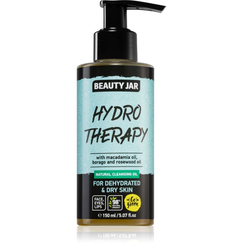 Beauty Jar Hydro Therapy vyživující čisticí olej pro dehydratovanou suchou pleť 150 ml