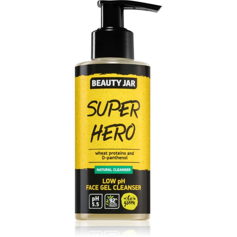 Beauty Jar Super Hero čistiaci pleťový gél 150 ml